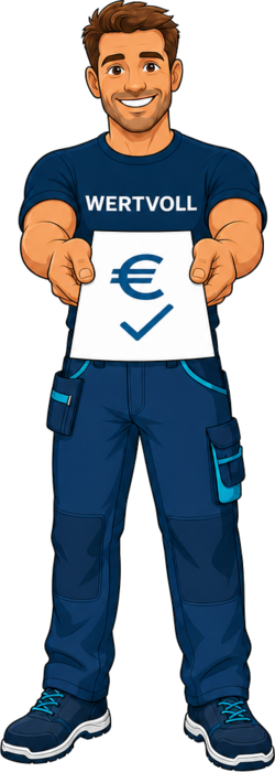 Wertvoll-Figur überreicht Festpreis-Angebot